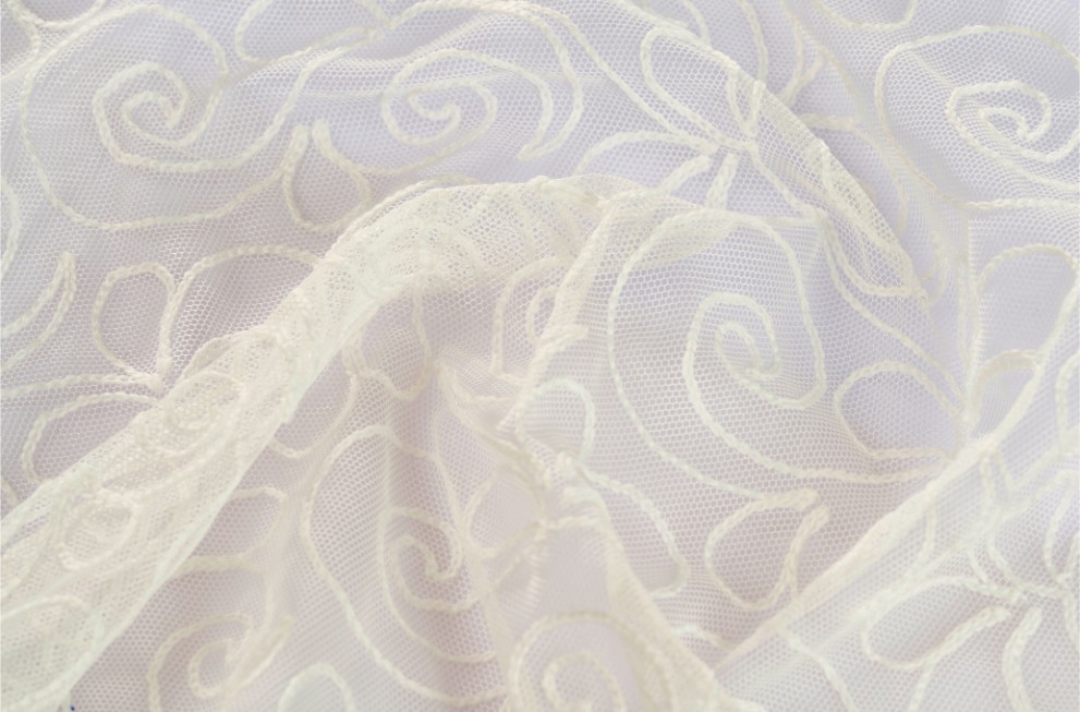 Cort Embroidery on Tulle